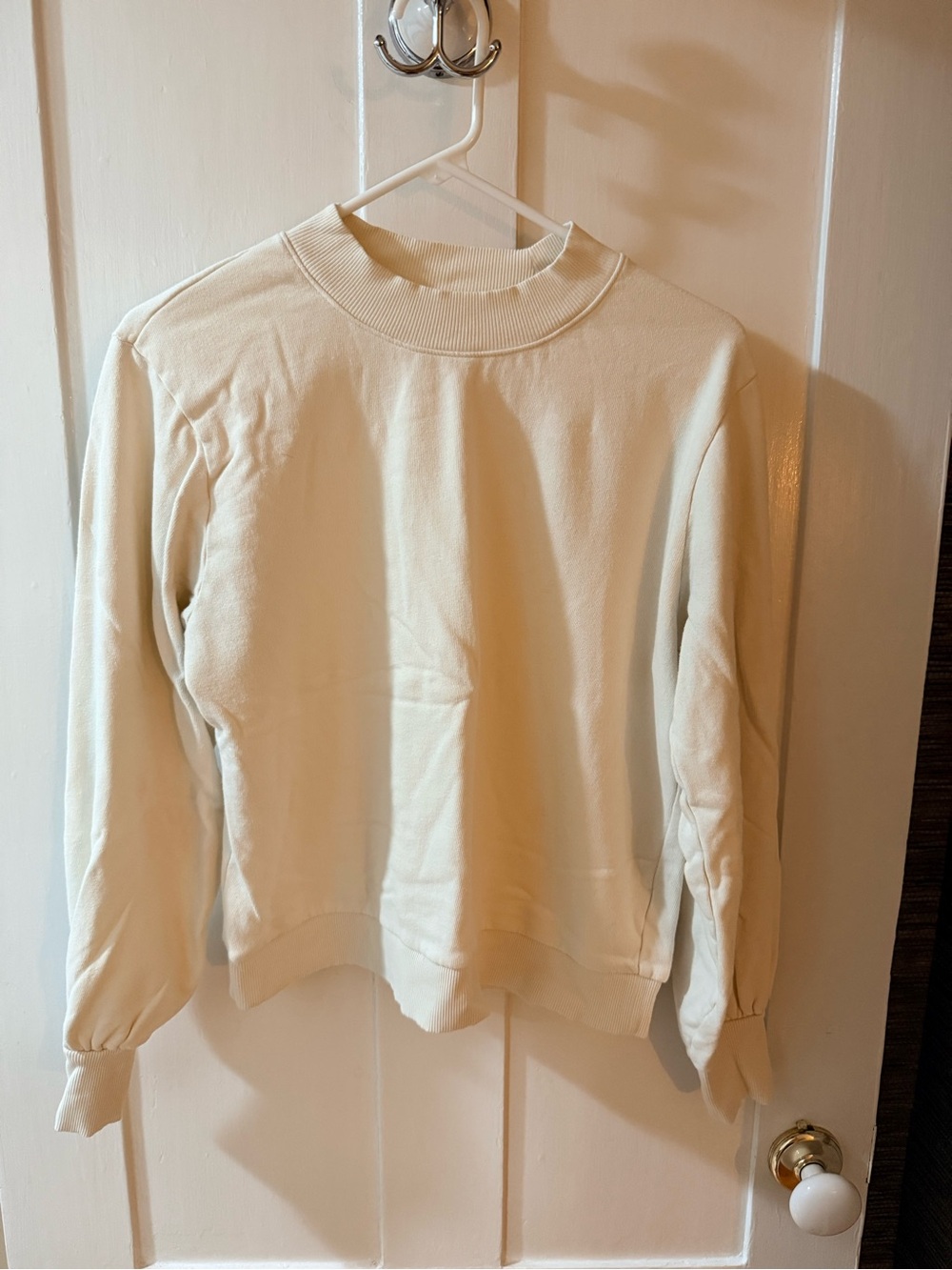 Nation LTD Cream Crewneck Sweatshirt